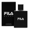 FILA BLACK for Men - Invigorating Spicy And Floral Fragrance For Him - Extra Strength, Long Lasting Scent Payoff For All-Day Wear - Trendy, Rectangular, Streamlined, Portable Bottle Design - 3.4 Oz