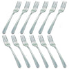 12 PCS Dinner Forks Silverware Set - 7 Inch Heavy Duty Stainless Steel Forks, Mirror Polished - Dishwasher Safe - Ideal for Home, Kitchen, or Restaurant Use