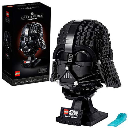 LEGO Star Wars Darth Vader Helmet 75304 Set, Mask Display Model Kit for Adults to Build, Gift Idea for Men, Women, Him or Her, Collectible Home Decor Model