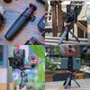 ULANZI MT-08 Extension Pole Tripod, Mini Selfie Stick Tripod Stand Handle Grip for Webcam iPhone 11 Pro Max Samsung Smartphone Canon G7X Mark III Sony ZV-1 RX100 VII A6400 A6600 Cameras Vlogging