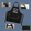 Miracu Funny Apron for Men, Cooking Aprons for Women - Thanksgiving, Christmas, Birthday Chef Gifts for Men Dad Boyfriend Mom Baker - BBQ Baking Grilling Apron, Mens Kitchen Apron, Chef Grill Apron