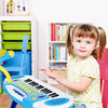 Love&Mini Piano Toy Keyboard for Kids - Baby Girls Toys with 31 Keys and Microphone Musical Instrument Birthday Gift for 1 2 3 4 5 Years Old Girls and Boys (Blue)