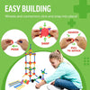 STEM Master - Educational Building Blocks Kit, 176 Pieces, Ages 4-8