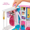 Barbie Dream Closet Playset with 30+ Clothes and Accessories Including 5 Outfits, Plus Mirror, Desk and Rotating Rack