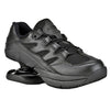 Z-CoiL Men's Freedom Slip Resistant Leather Tennis Shoe (Black, Numeric_13)