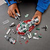 LEGO Star Wars Boba Fett Starship 75312 Building Toy - Mandalorian Model Set Featuring Iconic Starfighter with Rotating Wings and 2 Minifigures, Fun and Imaginative Build for Kids Age 9+