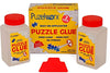 PuzzleWorx Jigsaw Puzzle Glue, Easy-On Applicator Pack of 2, Non Toxic Clear Glue for 1000/1500/2000 Piece Puzzles 4.2 oz Each Bottle (Total 8.4)