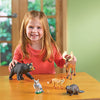 Learning Resources Jumbo Forest Animals - 5 Pieces, Ages 3+ Pretend Play Animals for Toddlers, Preschool Learning Toys, Kids Play Animal Figures, Zoo Animals