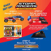 Original Stomp Racers by Stomp Rocket - Dueling Car Launcher for Kids - 2 Race Cars, 2 Launch Pads - Perfect Toy and Gift for Boys or Girls Age 5+ Years Old - Indoor and Outdoor Fun, Active Play