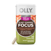 OLLY Focus Adaptogen, Ginseng, Gotu Kola, Mood Support Supplement, Vegetarian Capsules - 30ct