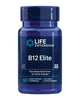 life extension b12 elite - 1000mcg vitamin b12 supplement for energy metabolism, brain and nerve health - non-gmo, vegetarian, gluten-free - dissolvable and chewable 60 lozenges (expiry -6/30/2025)