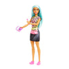 Barbie Makeup Artist Fashion Doll with Teal Hair & Art Accessories Including Palette & Brush For 3 years old up