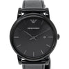 Emporio Armani Men's Dress Black Leather Watch (Model: AR1732 )