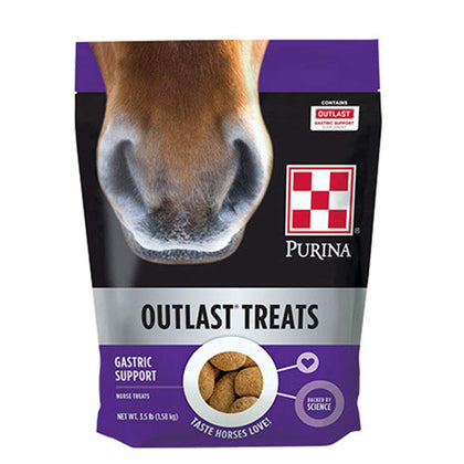 Purina Outlast® Horse Treats | Supports Digestive Health | 3.5 lb Bag