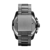 Diesel Men's 59mm Mega Chief Quartz Stainless Steel Chronograph Watch, Color: Gunmetal (Model: DZ4282)