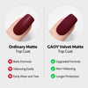 GAOY Gel Top Coat, Matte Top Coat and Base Coat Set, 3 Pcs 16ml Glossy Matte No Wipe Combination for UV Light Cure Gel Nail Polish