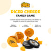 Diced Cheese Game - Easy Family-Friendly Party Games - Dice Games for Adults and Teens - 1-6 Players, 1 Pack