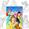 Disney Princess Coloring Book Set for Kids - Activities, Stickers and Games - Featuring Disney Princess, Frozen, Moana and Raya and The Last Dragon,8 x 10.75 inches