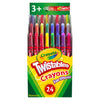 Crayola Twistables Crayons, Fun Effects, Gift for Kids, 24 Count