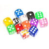 Smartdealspro 10-Pack D6 Six Sided 16mm Dice Die for DND, MTG, RPG, Tenzi, Yahtze, Bunco, Table Borad Games, Math Teaching (Color 1)