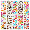 Animal Puffy Stickers for Kids 52 Sheets 3D Stickers Pack for Children Over 1100 Stickers for Boys Girls and Toddler, Included Animals Butterfly Dinosaur Ocean Life