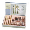 silverware set,24-piece stainless steel flatware sets use for home,kitchen gold