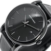 Emporio Armani Men's Dress Black Leather Watch (Model: AR1732 )