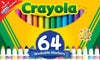 Crayola Washable Marker Set, School Supplies, Gel, Window, Broad Line Markers, 64ct