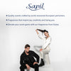 Sapil Perfumes Iconic for Men - Long-lasting, Enticing scent for every day from Dubai - Aromatic Woody scent - EDP spray fragrance - 3.4 Oz (100 ml).