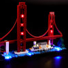 lightailing light set for (architecture san francisco) building blocks model - led light kit compatible with lego 21043(not included the model)