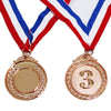 Myartte Award Medals Value 3 Pack Gold Sliver Copper Winner Medals with Neck Ribbon Prizes for Competition Sports