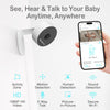 Sense-U HD Video Baby Monitor with 1080P HD, FSA & HSA Eligible, WiFi Camera and Background Audio, Night Vision, 2-Way Talk, Person/Baby Crying/Motion Detection & No Monthly Fee