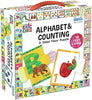 Briarpatch The World of Eric Carle Alphabet & Counting 2-Sided Floor Puzzle, Grades PreK + (UG-33835)