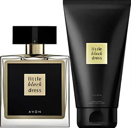 Avon Little Black Dress Perfume + Body Lotion Set of 2