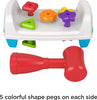 Fisher-Price Toddler Toy Tap & Turn Bench Pretend Tools 2-Sided Construction Set for Ages 1+ Years