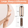 Foot File Foot Scrubber Pedicure - Callus Remover for Feet Easkep Professional Grater Rasp Foot Scraper Corns Callous Removers Cracked Dead Skin Remover for Dry and Wet Feet