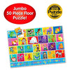 the learning journey: jumbo floor puzzles - alphabet - extra large puzzle measures 3 ft by 2 ft - preschool toys & gifts for boys & girls ages 3 and up (436318)