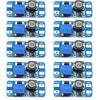 Hua HAI JI10PCS, MT3608, DC-DC Converter, Boost Regulator, USB Power Module, 2V-24V to 5V-28V, 2A Output, Micro USB