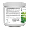 dr. berg usda certified organic green powder superfood (60 servings) - made with raw wheatgrass powder, chlorophyll, trace minerals & natural enzymes - non-gmo green superfood powder - lemon flavor