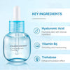 ZealSea 2% Pure Hyaluronic Acid Serum for Face with Vitamin B5 Hydrating Serum to Smooth Skin Deep Moisturizing Face Serum for Women Anti-Aging Facial Serum for Fine Lines, 1 Fl Oz