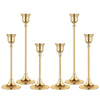 Candlestick Holders,Taper Candle Holder for Candlesticks Gold Brass Vintage Candle Stick Candle Holder Candelabra Candle Holder for Fireplace Party Dining Home