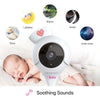 iBaby Smart Baby Breathing Monitor - with Camera and Audio, Tracking Baby's Breathing, Sleeping, Movement. i2 Wi-Fi Video Baby Monitor, Contactless, Work with Smartphone.