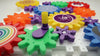 Quercetti Kaleido Gears - 55 Piece Building Set with 3 Different Sized Gears