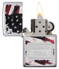 zippo made in usa high polish chrome pocket lighter, multi, one size