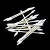 800 Pieces Cotton Swabs, Double Precision Tips with Paper Stick, 4 Packs, 200 Pieces 1 Pack (Double-Pointed Shape)