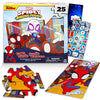 Marvel Store Spidey and his Amazing 25 Piece Foam Puzzle Bundle spiderman toys spiderman floor puzzle spidey puzzle, spidey puzzles for kids ages 4-8, spiderman toys for boys