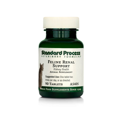 Standard Process - Feline Renal Support - Kidney and Urinary Health for Cats - 90 Tablets