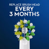 Oral-B Cross Action Electric Toothbrush Replacement Brush Heads Refill, 3 Count