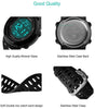 LYMFHCH Men's Digital Watch, Sports Waterproof Military Watches for Men LED Casual Stopwatch Alarm Tactical Army Watch