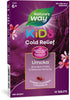 Nature's Way Cold Relief for Kids 6+, Umcka, Shortens Duration & Reduces Severity, Multi-Symptom Cold Relief, Homeopathic, Phenylephrine Free, Cherry Flavored, 10 Chewable Tablets (Packaging May Vary)